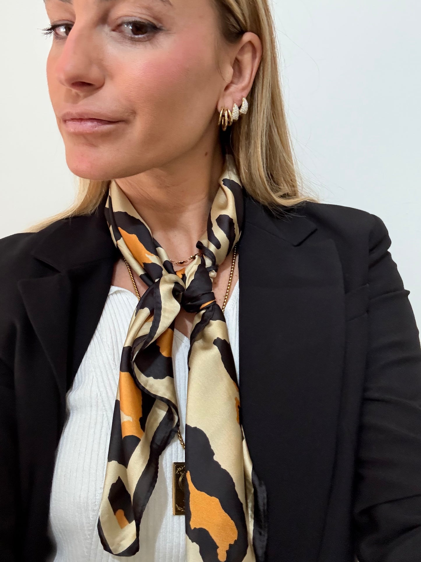 Foulard Leopard