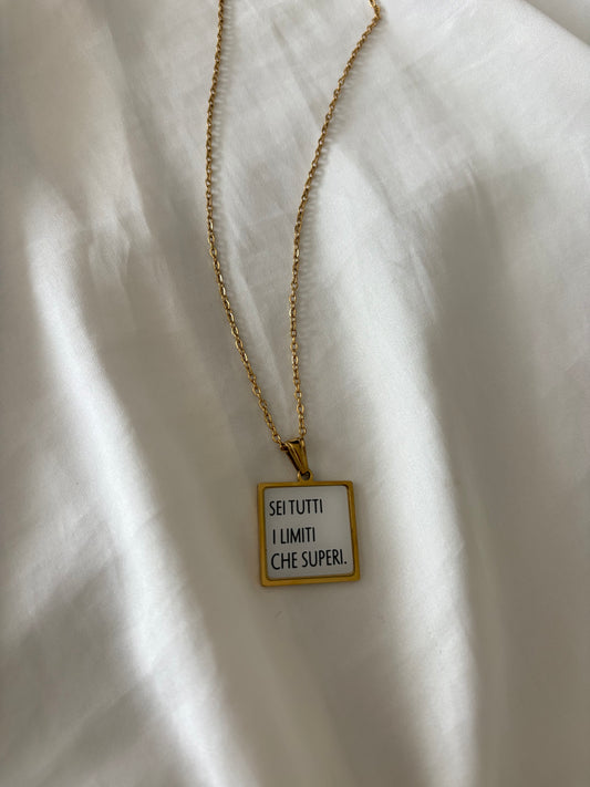 Collana Sei Tutti i Limiti che Superi