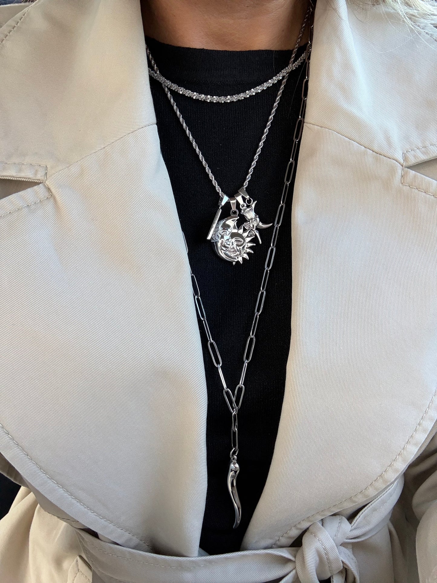 Collana Corno Long