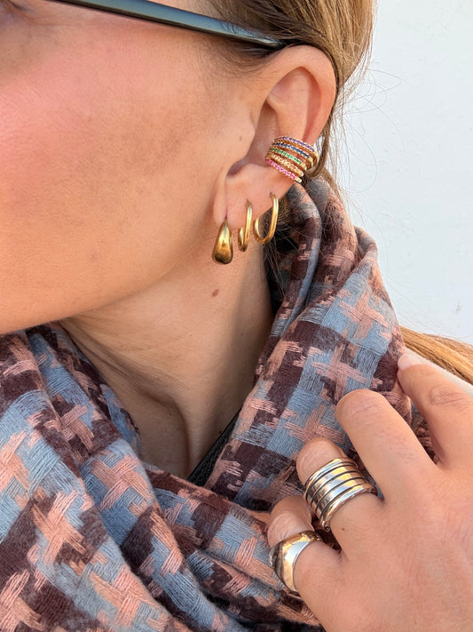 Ear cuff Rainbow