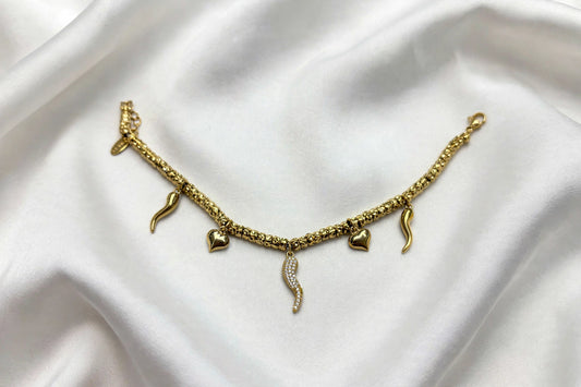 Bracciale Grani Corno