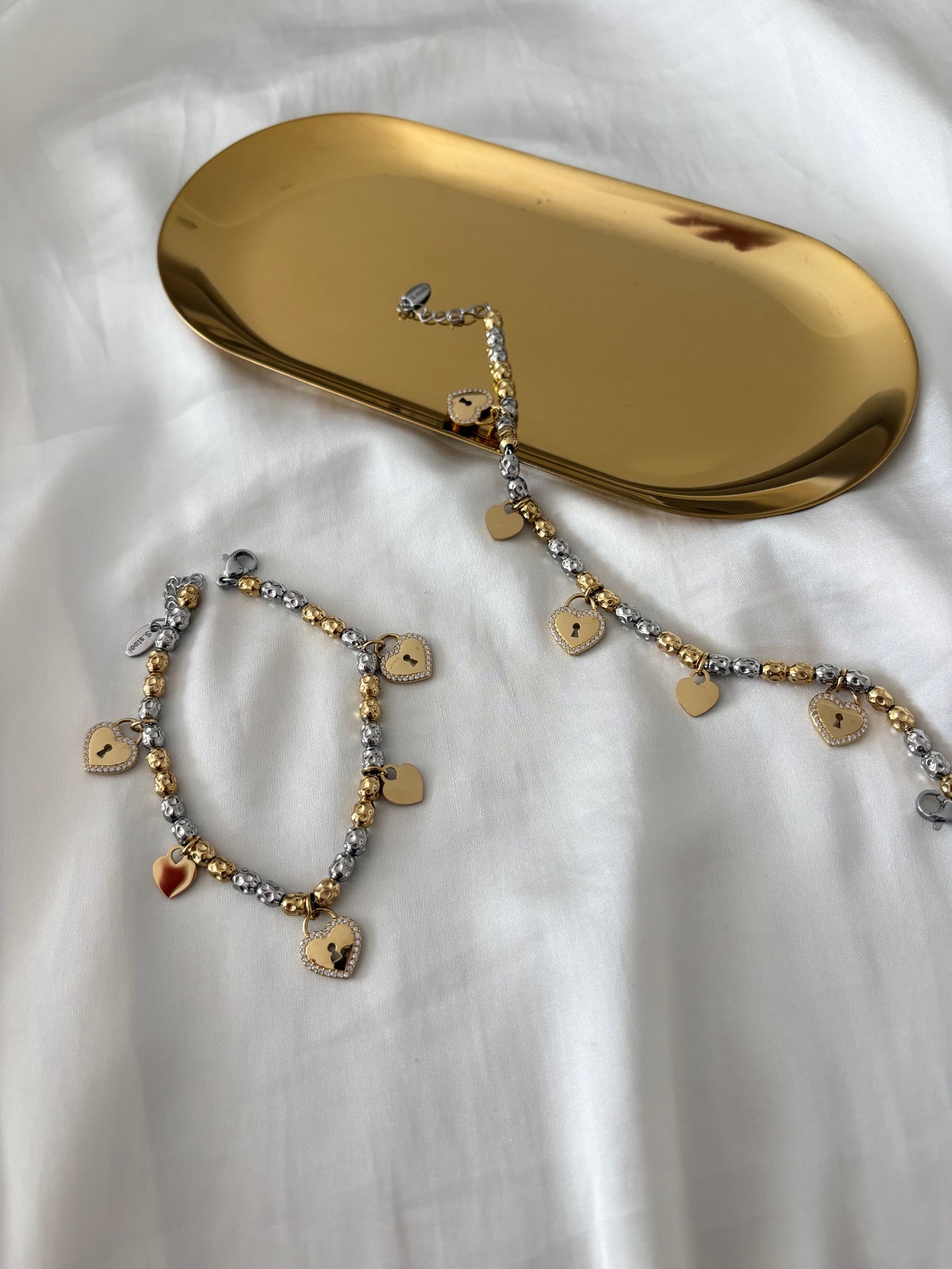 Bracciale Grani Heart