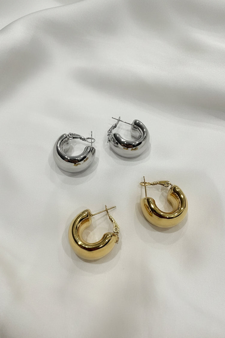 Orecchini Chunky Hoops