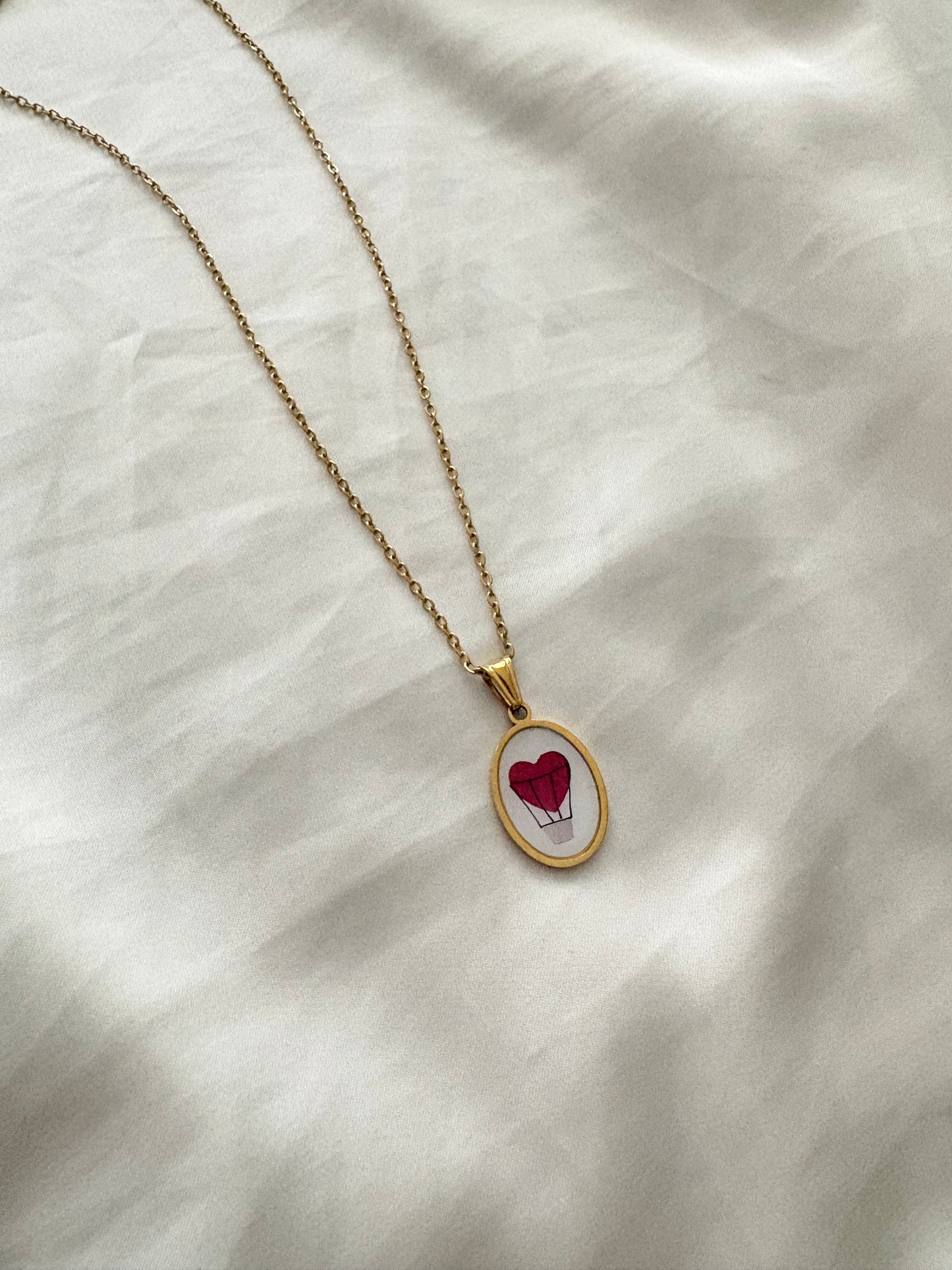 Collana Mongolfiera del Cuore